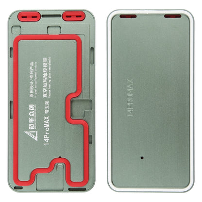 LCD Screen Frame Vacuum Heating Glue Removal Mold with Holder, For iPhone 16 Pro Max, For iPhone 16 Pro, For iPhone 16 Plus, For iPhone 16, For iPhone 15 Pro Max, For iPhone 15 Pro, For iPhone 15 Plus, For iPhone 15, For iPhone 14 Plus, For iPhone 14