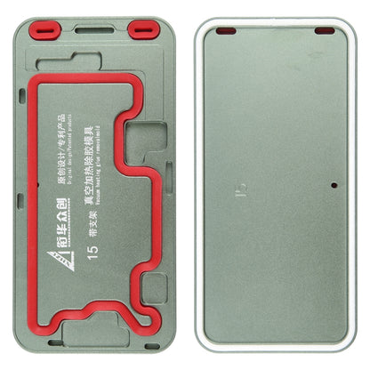 LCD Screen Frame Vacuum Heating Glue Removal Mold with Holder, For iPhone 16 Pro Max, For iPhone 16 Pro, For iPhone 16 Plus, For iPhone 16, For iPhone 15 Pro Max, For iPhone 15 Pro, For iPhone 15 Plus, For iPhone 15, For iPhone 14 Plus, For iPhone 14