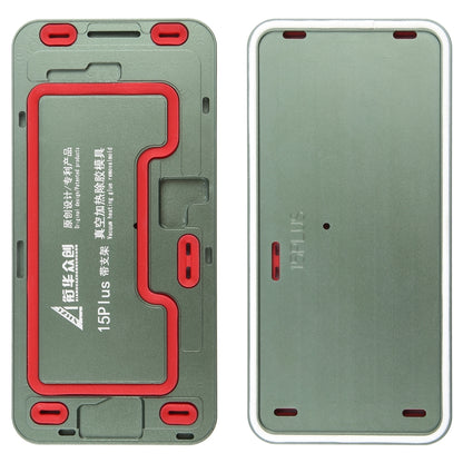 LCD Screen Frame Vacuum Heating Glue Removal Mold with Holder, For iPhone 16 Pro Max, For iPhone 16 Pro, For iPhone 16 Plus, For iPhone 16, For iPhone 15 Pro Max, For iPhone 15 Pro, For iPhone 15 Plus, For iPhone 15, For iPhone 14 Plus, For iPhone 14