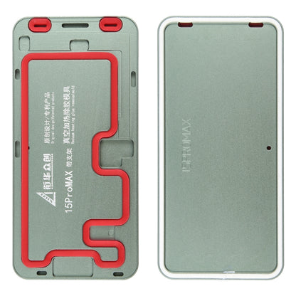 LCD Screen Frame Vacuum Heating Glue Removal Mold with Holder, For iPhone 16 Pro Max, For iPhone 16 Pro, For iPhone 16 Plus, For iPhone 16, For iPhone 15 Pro Max, For iPhone 15 Pro, For iPhone 15 Plus, For iPhone 15, For iPhone 14 Plus, For iPhone 14