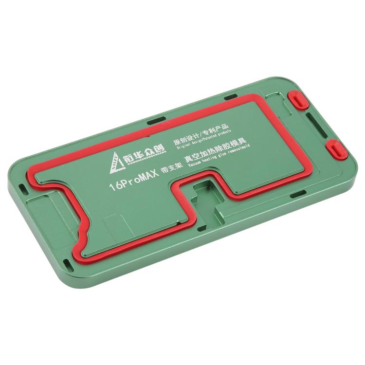 LCD Screen Frame Vacuum Heating Glue Removal Mold with Holder, For iPhone 16 Pro Max, For iPhone 16 Pro, For iPhone 16 Plus, For iPhone 16, For iPhone 15 Pro Max, For iPhone 15 Pro, For iPhone 15 Plus, For iPhone 15, For iPhone 14 Plus, For iPhone 14