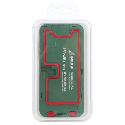 LCD Screen Frame Vacuum Heating Glue Removal Mold with Holder, For iPhone 16 Pro Max, For iPhone 16 Pro, For iPhone 16 Plus, For iPhone 16, For iPhone 15 Pro Max, For iPhone 15 Pro, For iPhone 15 Plus, For iPhone 15, For iPhone 14 Plus, For iPhone 14