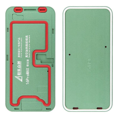 LCD Screen Frame Vacuum Heating Glue Removal Mold with Holder, For iPhone 16 Pro Max, For iPhone 16 Pro, For iPhone 16 Plus, For iPhone 16, For iPhone 15 Pro Max, For iPhone 15 Pro, For iPhone 15 Plus, For iPhone 15, For iPhone 14 Plus, For iPhone 14