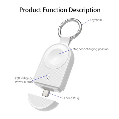 For Apple Watch / AirPods Series U20A Portable Magnetic Wireless Charger, U20A