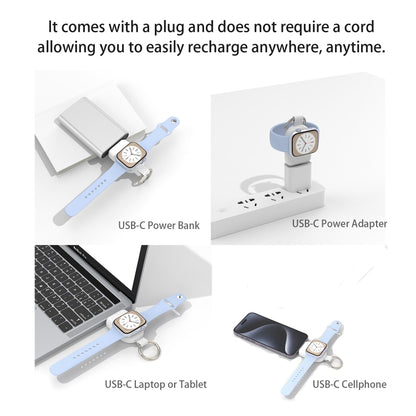 For Apple Watch / AirPods Series U20A Portable Magnetic Wireless Charger, U20A