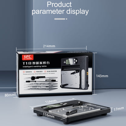 i2C T18 LCD Display PCB Motherboard Layered Desoldering Station With Glue Removal Module, With Glue Removal Module