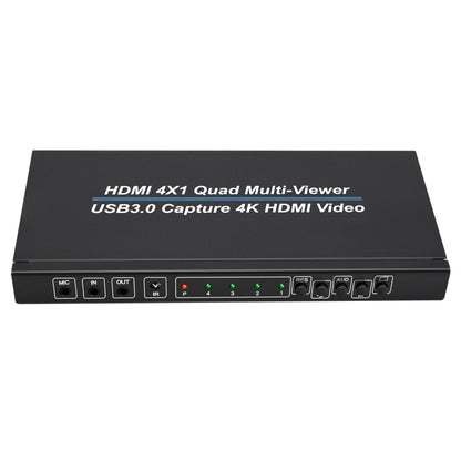 NK-941S 4K HDMI 4x1 Screen Splitter + USB3.0 Video Capture All In One Machine, NK-941S