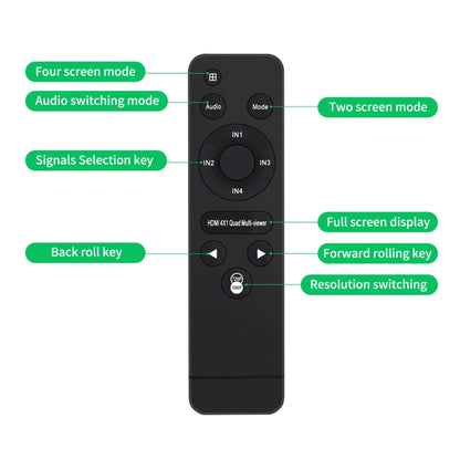 NK-941S 4K HDMI 4x1 Screen Splitter + USB3.0 Video Capture All In One Machine, NK-941S