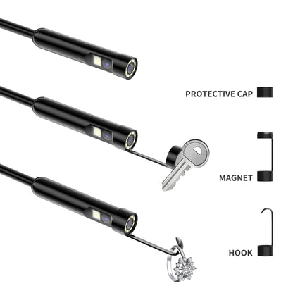AN112 8mm Double Lenses HD Industry Endoscope Type-C + Micro USB + 8 Pin Connection, 1m Soft Tube, 2m Soft Tube, 3.5m Soft Tube, 5m Soft Tube, 10m Soft Tube