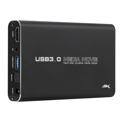 MP2506P 4K 30Hz HD Media Player, Support Auto Loop Play Videos & Photos & Music, MP2506P
