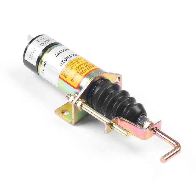 Lister Petter 24V Engine Flameout Solenoid Valve with Magnetic 366-07198, 24V