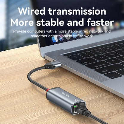 Yesido HB26 2 in 1 USB+USB-C/Type-C to Ethernet Adapter