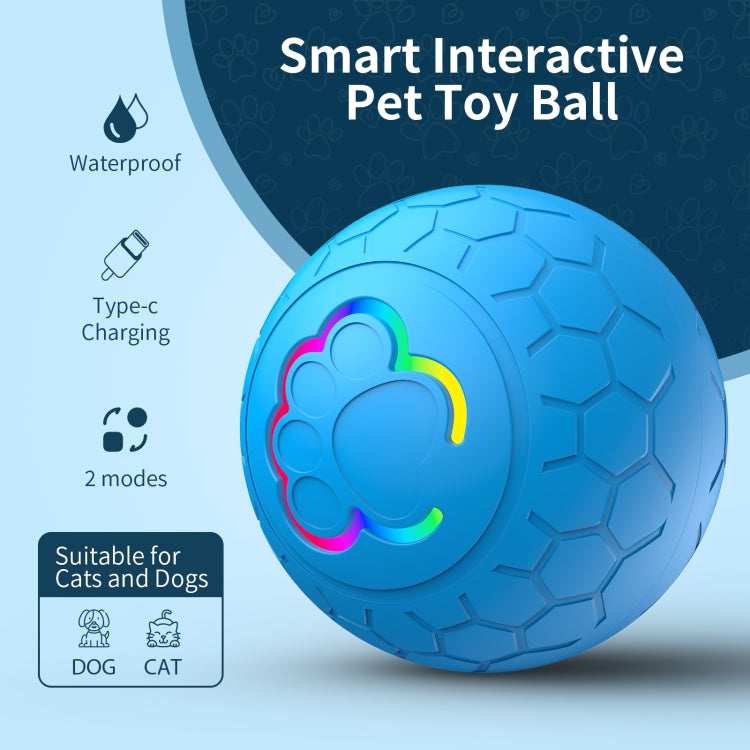 O5 Smart Pet Cat Toy Ball Luminous Yo-Yo Diameter 2.4 inches Standalone Version