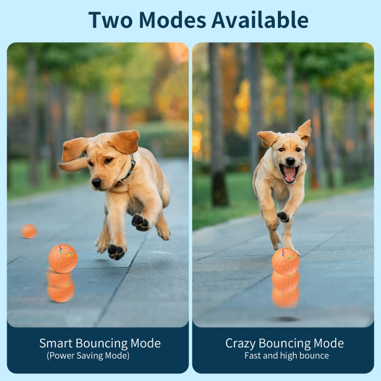 O5 Smart Pet Cat Toy Ball Luminous Yo-Yo Diameter 2.4 inches Standalone Version