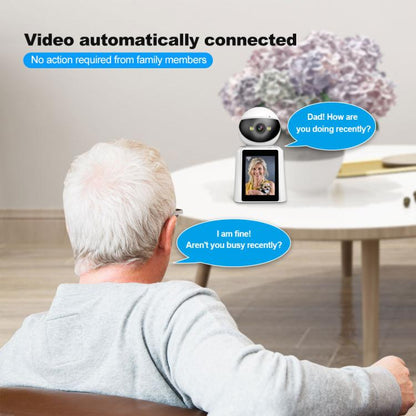 Srihome SH053 4MP 2.8 inch IPS Screen Smart Video Calling IP Camera Baby Monitor, EU Plug, US Plug, UK Plug, AU Plug