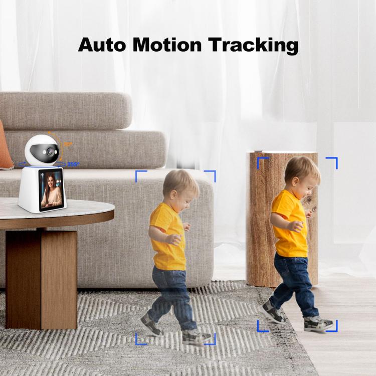 Srihome SH053 4MP 2.8 inch IPS Screen Smart Video Calling IP Camera Baby Monitor, EU Plug, US Plug, UK Plug, AU Plug