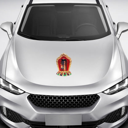 Tibetan Bagua Diagram Car PVC Self-adhesive Personalized Stickers, Small, Large