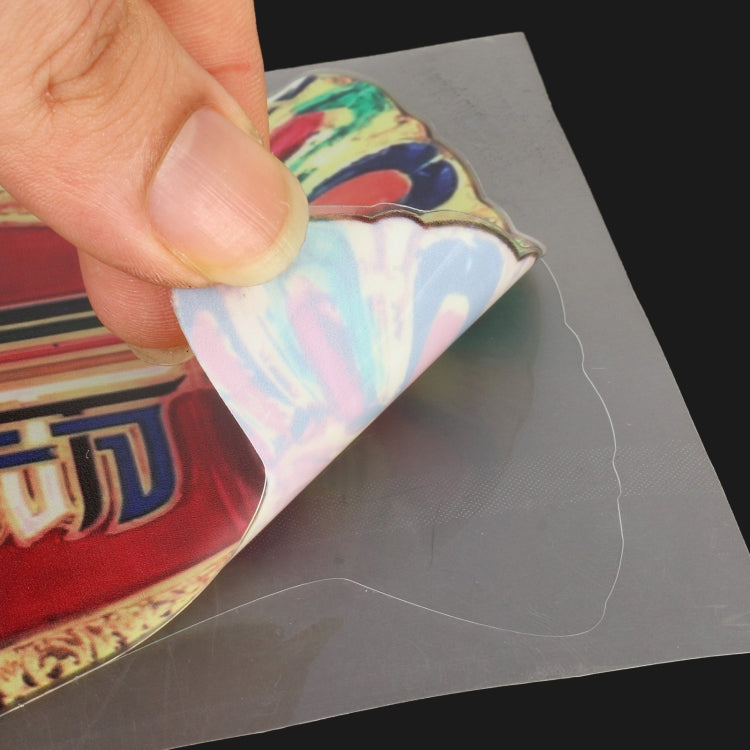 Tibetan Bagua Diagram Car PVC Self-adhesive Personalized Stickers, Small, Large