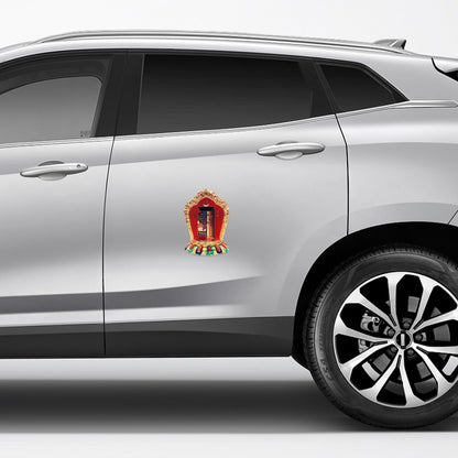 Tibetan Bagua Diagram Car PVC Self-adhesive Personalized Stickers, Small, Large