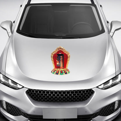 Tibetan Bagua Diagram Car PVC Self-adhesive Personalized Stickers, Small, Large