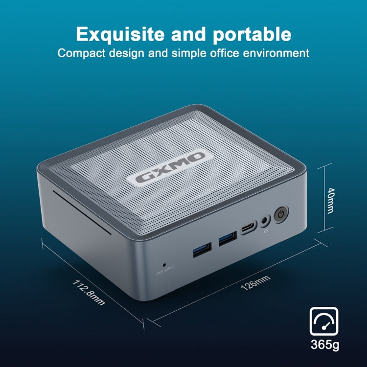 GXMO U58 Windows 11 AMD Ryzen 7-5825U 8 Core Processor Mini Computer, Without RAM & SSD, 16GB+512GB