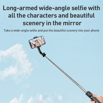 ZGA S01 Bluetooth Remote Control Detachable Tripod Selfie Stick, S01