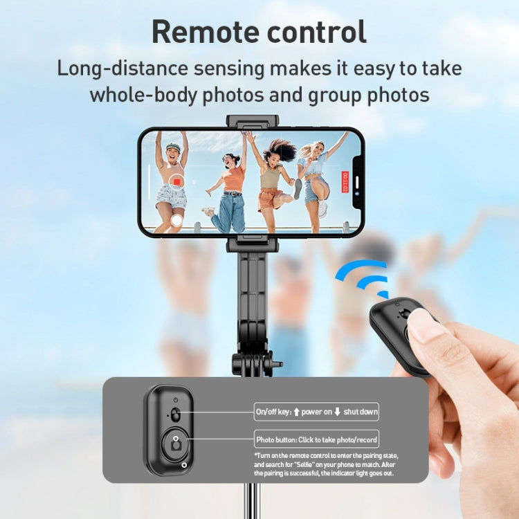 ZGA S01 Bluetooth Remote Control Detachable Tripod Selfie Stick, S01