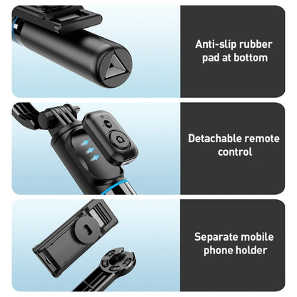 ZGA S01 Bluetooth Remote Control Detachable Tripod Selfie Stick, S01