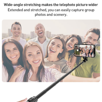 ZGA S02 Bluetooth Remote Control Hidden Tripod Selfie Stick, S02
