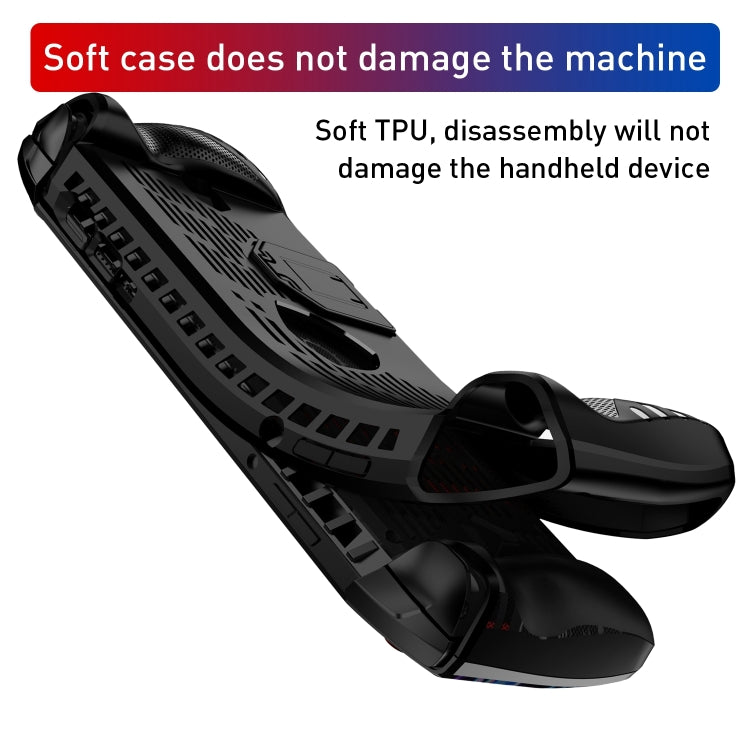 TPU Game Console Protective Case with Stand, For MSI Claw