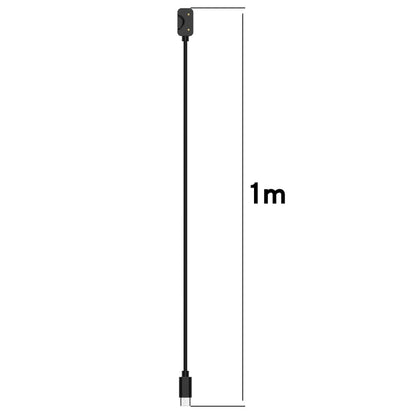 For Samsung Galaxy Fit 3 Official Style Smart Watch Charging Cable, Length: 1m, USB-C / Type-C, USB-A
