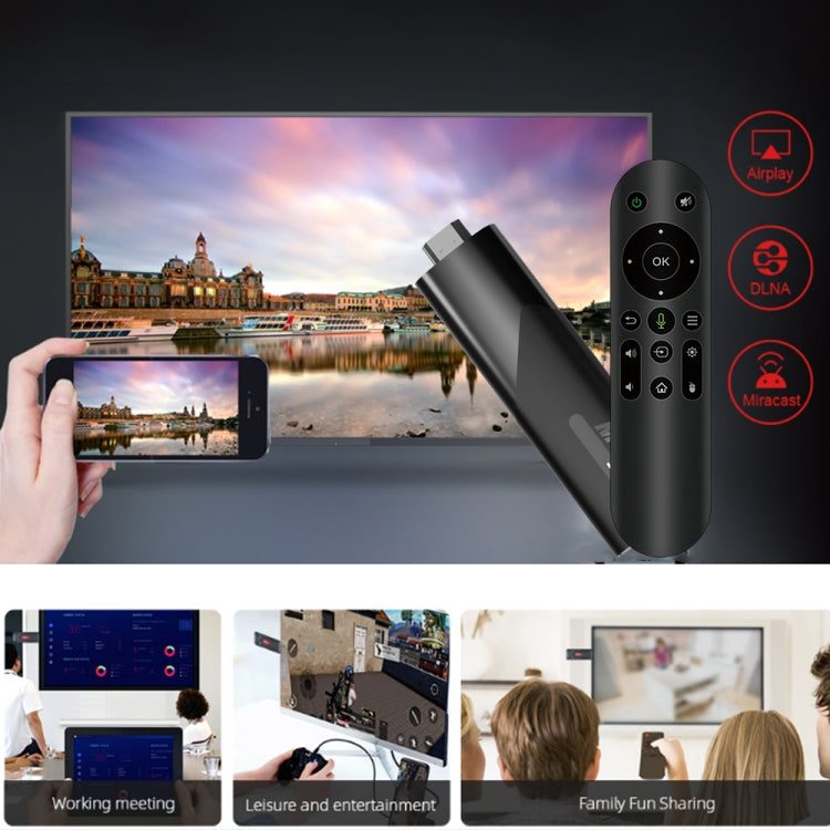 M98-Y10 Allwinner H618 Quad-Core ARM Cortex A53 6K HD Android TV Stick, 2GB+16GB