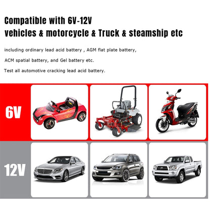 KONNWEI KW218 2.4 inch Color Screen Car Battery Tester, KW218