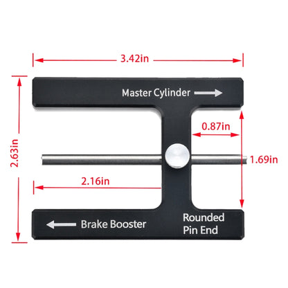 Car Brake Booster Push Rod Adjustment Tool