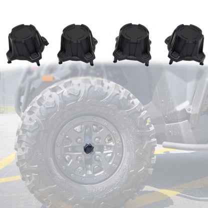 For Can-Am Maverick X3 Turbo R 2017-2020 4pcs/Pack ATV Tire Wheel Hub Caps Decorative Cover, For Can-Am Maverick X3 Turbo R 2017-2020