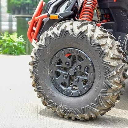 For Can-Am Maverick X3 Turbo R 2017-2020 4pcs/Pack ATV Tire Wheel Hub Caps Decorative Cover, For Can-Am Maverick X3 Turbo R 2017-2020