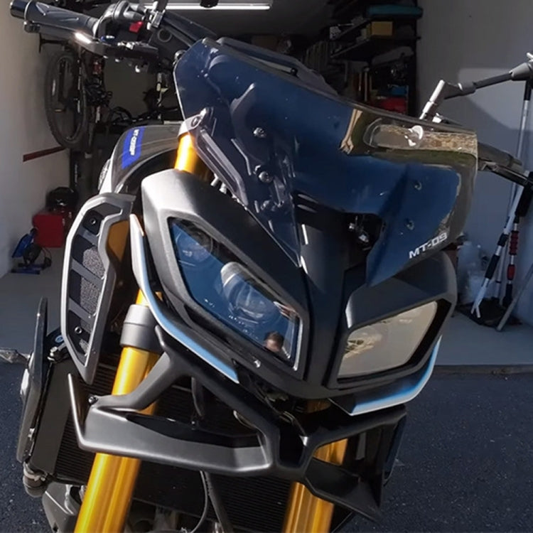 For Yamaha MT-09 2018-2021 Motorcycle Downforce Naked Aerodynamic Wing Frontal Spoiler, Motorcycle Downforce Wing Frontal Spoiler