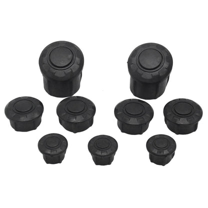 For BMW R1200GS / R1250GS 9pcs/Bag Motorcycle Frame Hole Caps Cover Plug, Motorcycle Frame Hole Cover Plug