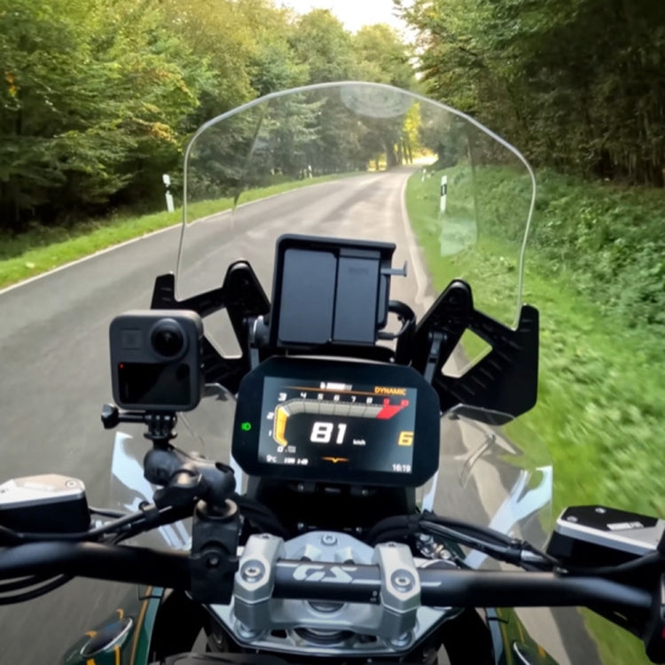 For BMW R1300GS Motorcycle Side Air Deflector Windshield, Motorcycle Windshield(Black), Motorcycle Windshield(Grey), Motorcycle Windshield(Transparent)