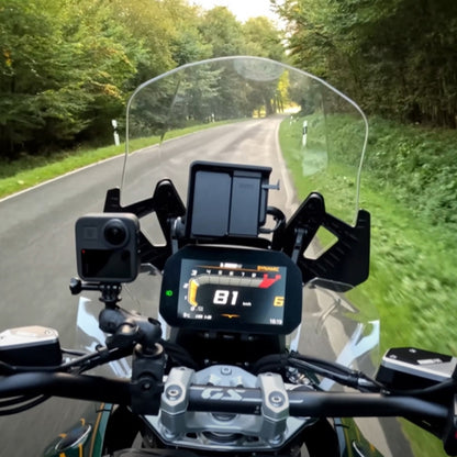 For BMW R1300GS Motorcycle Side Air Deflector Windshield, Motorcycle Windshield(Black), Motorcycle Windshield(Grey), Motorcycle Windshield(Transparent)