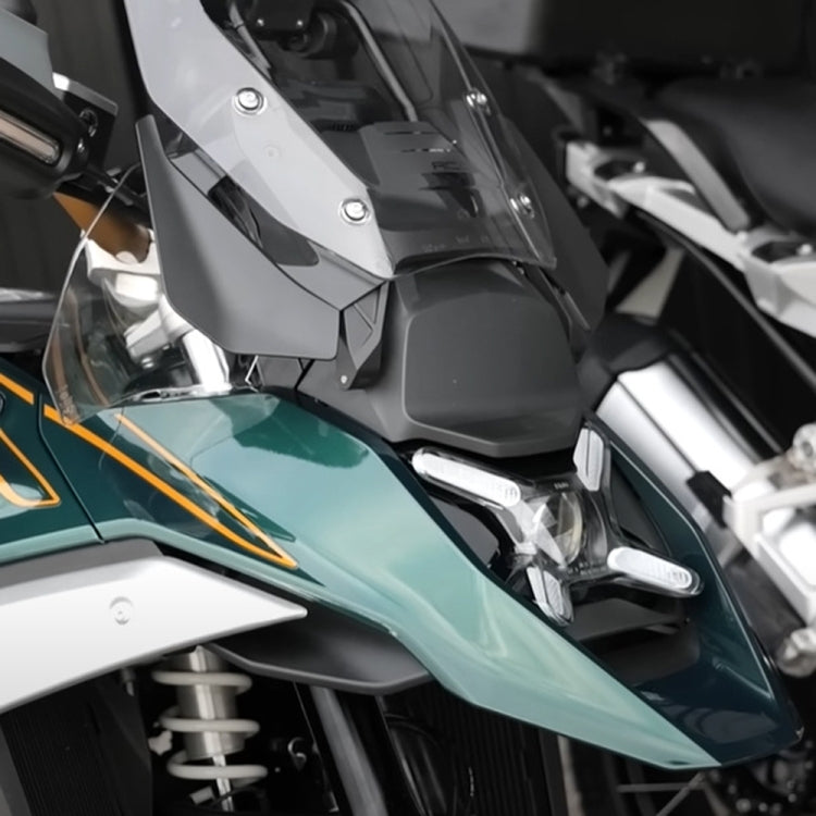 For BMW R1300GS Motorcycle Side Air Deflector Windshield, Motorcycle Windshield(Black), Motorcycle Windshield(Grey), Motorcycle Windshield(Transparent)