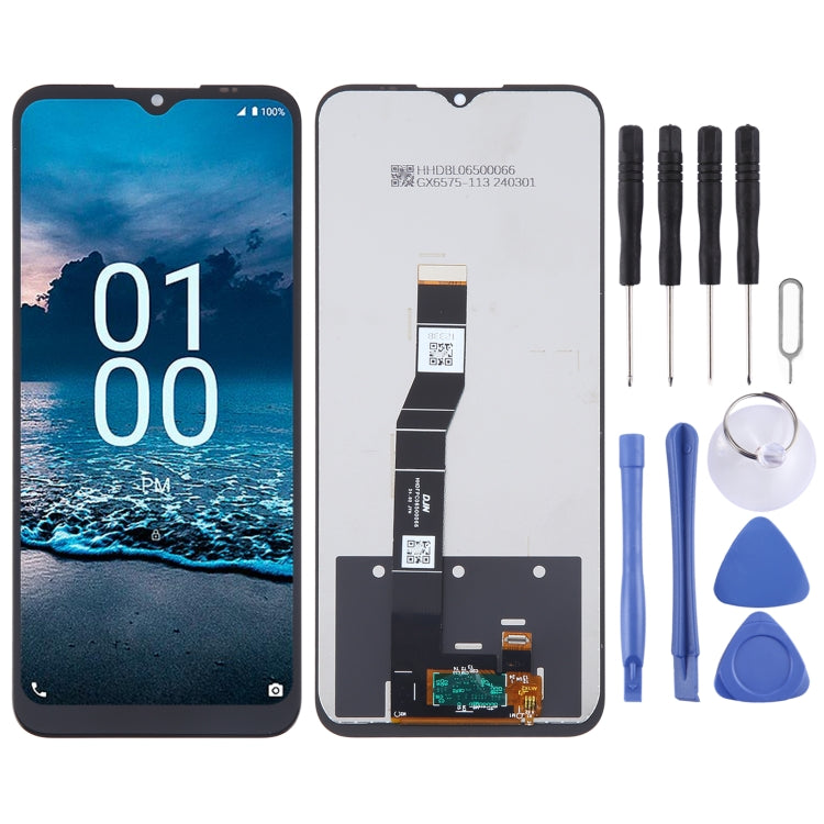 OEM LCD Screen with Digitizer Full Assembly, For Nokia C210, For Nokia G310, For Nokia C300, For Nokia C02, For Nokia C31, For Nokia G100, For Nokia C100
