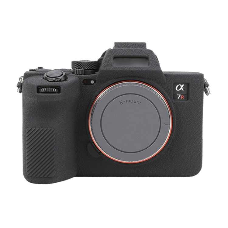 Litchi Texture Soft Silicone Protective Case, For Sony ILCE7RM5 / A7R5