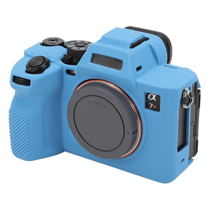 Litchi Texture Soft Silicone Protective Case, For Sony ILCE7RM5 / A7R5