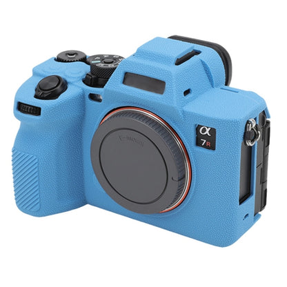 Litchi Texture Soft Silicone Protective Case, For Sony ILCE7RM5 / A7R5