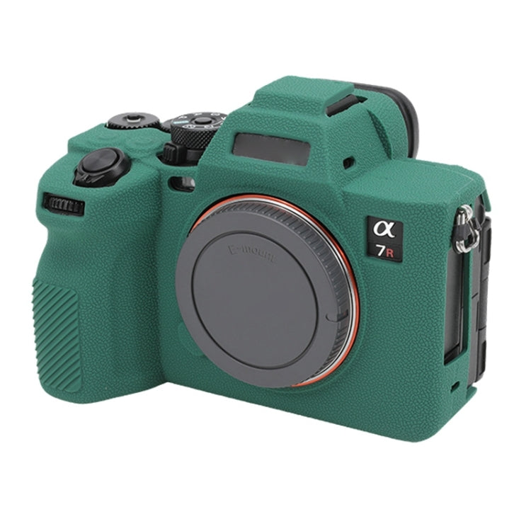 Litchi Texture Soft Silicone Protective Case, For Sony ILCE7RM5 / A7R5