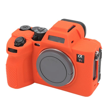 Litchi Texture Soft Silicone Protective Case, For Sony ILCE7RM5 / A7R5