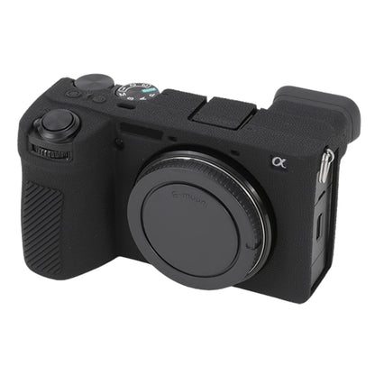 Litchi Texture Soft Silicone Protective Case, For Sony ILCE-6700 / A6700, For Sony ILCE-7CM2 / A7C II / A7CR