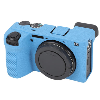 Litchi Texture Soft Silicone Protective Case, For Sony ILCE-6700 / A6700, For Sony ILCE-7CM2 / A7C II / A7CR