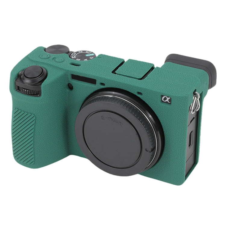 Litchi Texture Soft Silicone Protective Case, For Sony ILCE-6700 / A6700, For Sony ILCE-7CM2 / A7C II / A7CR